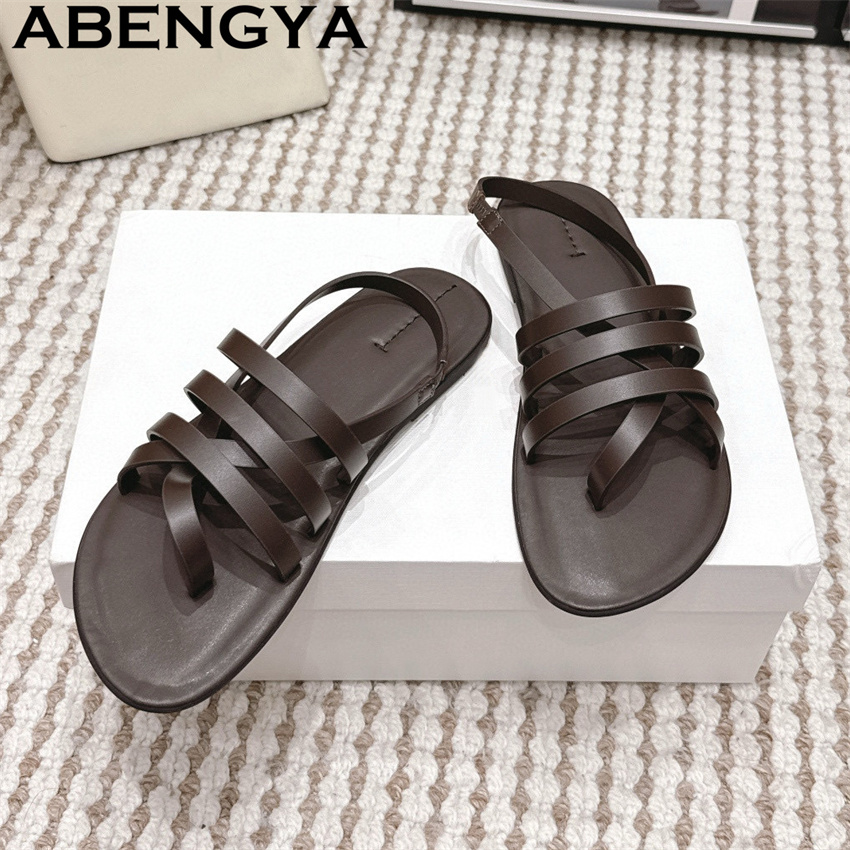 Ethnic And Fashion - Ethnic Style Narrowband Flip Flops Flat
