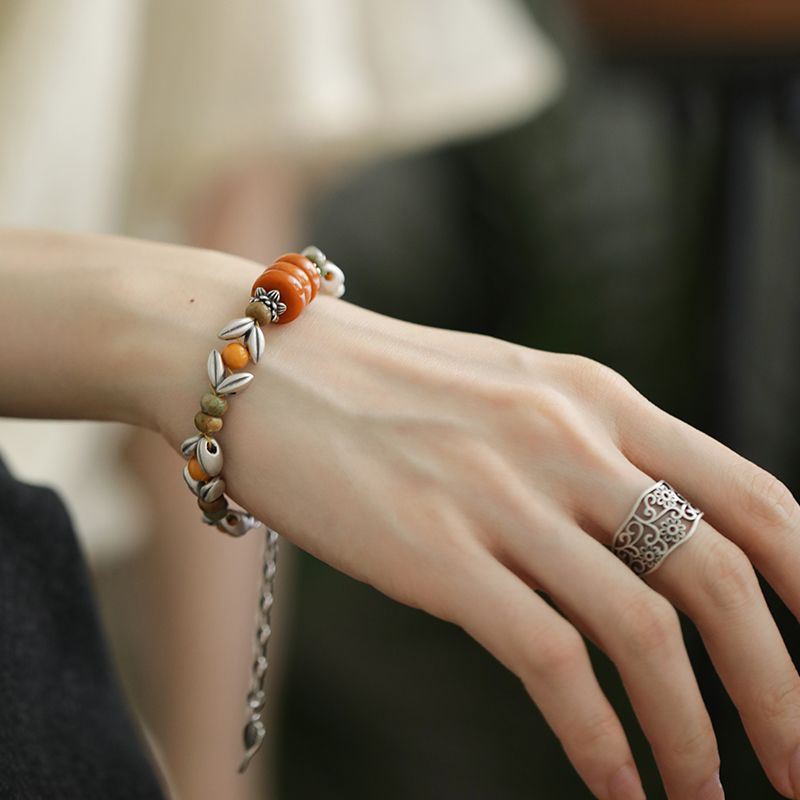 Yellow Disc Round Bead Spacer  - огляд і ціна Ethnic Wear Fashion Designer