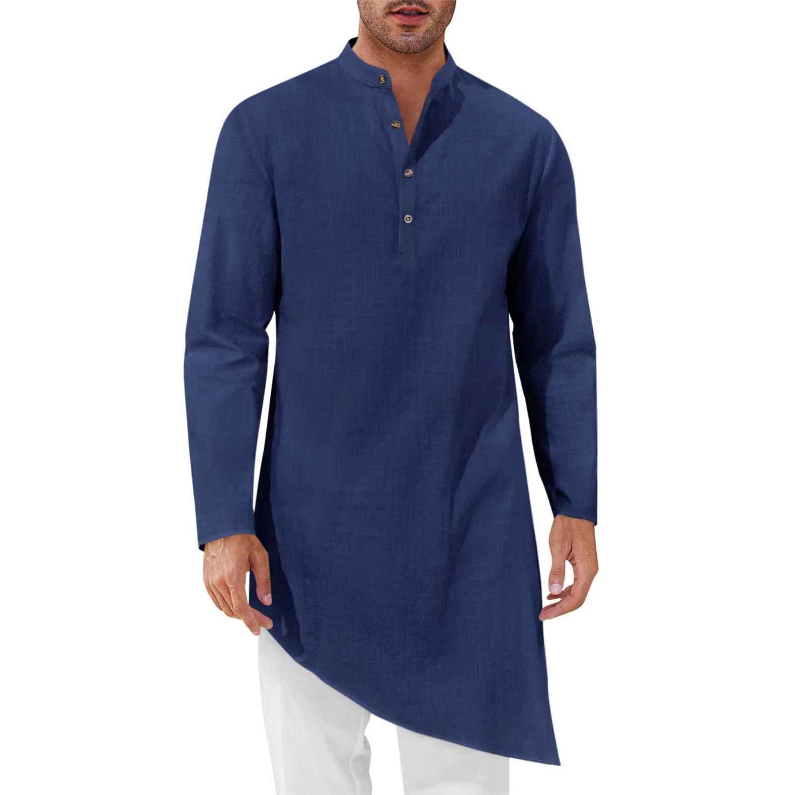 Minimalist Long Shirts Men's S - огляд і ціна Kurta Men Cotton