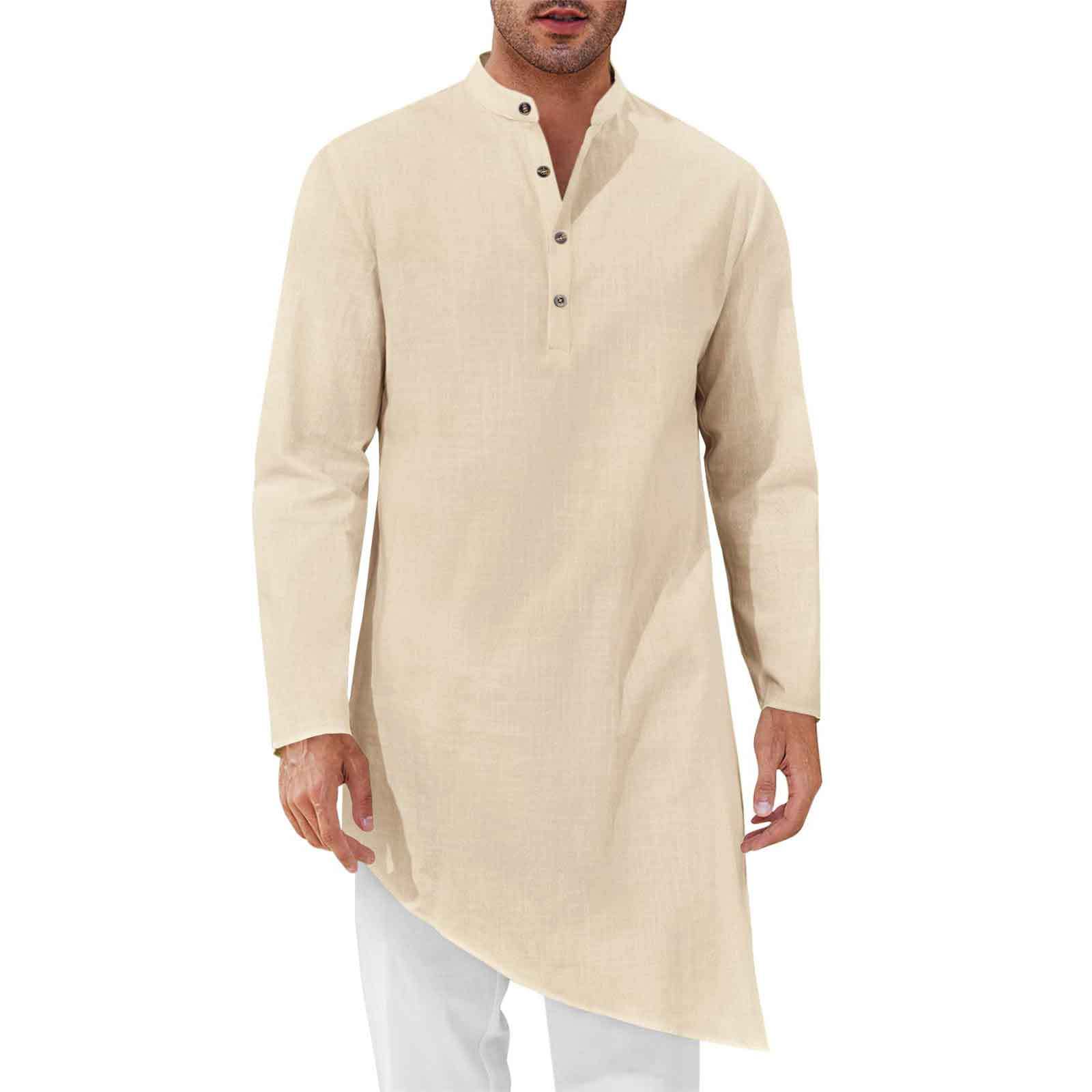 Minimalist Long Shirts Men's S - огляд і ціна Kurta Men Cotton