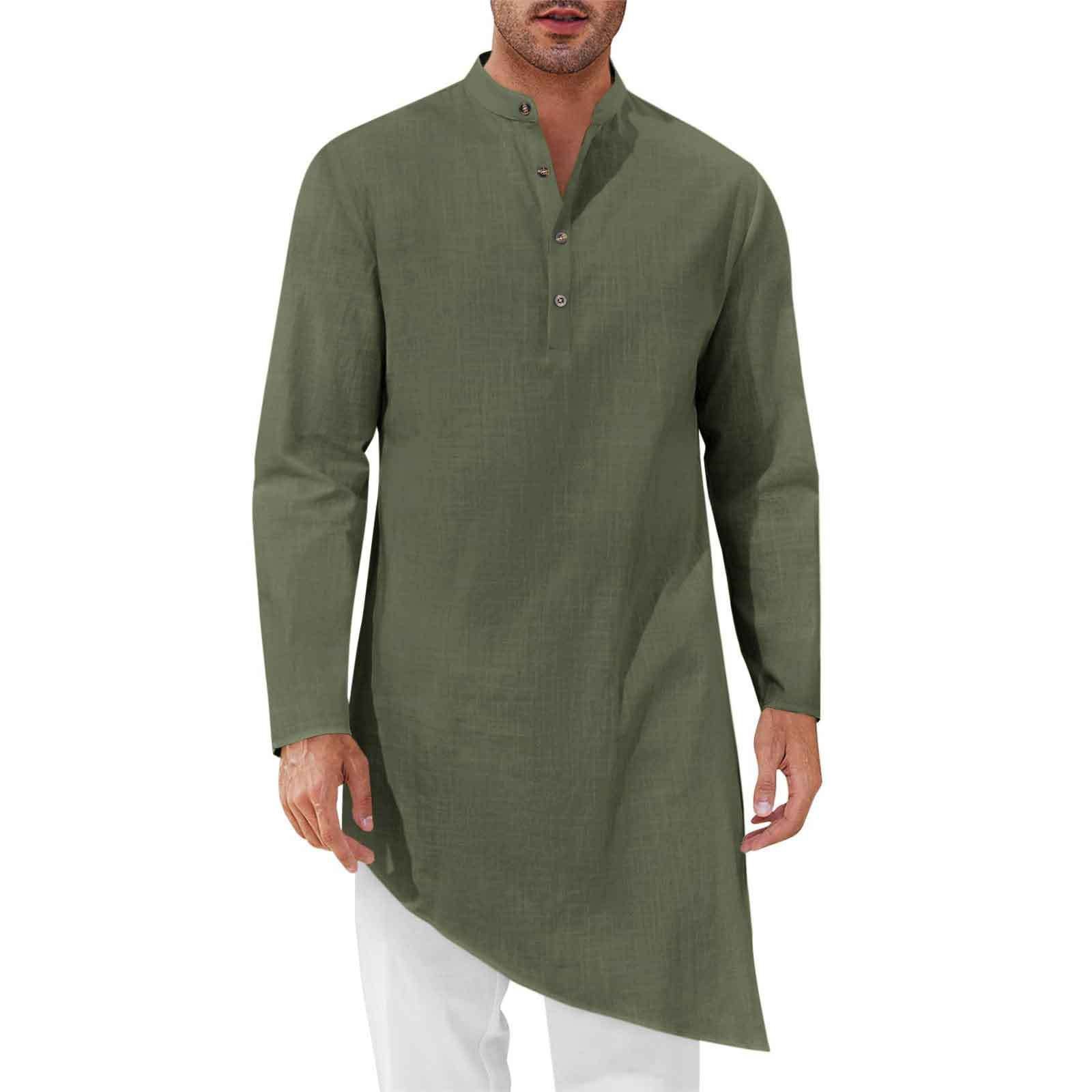 Minimalist Long Shirts Men's S - огляд і ціна Kurta Men Cotton