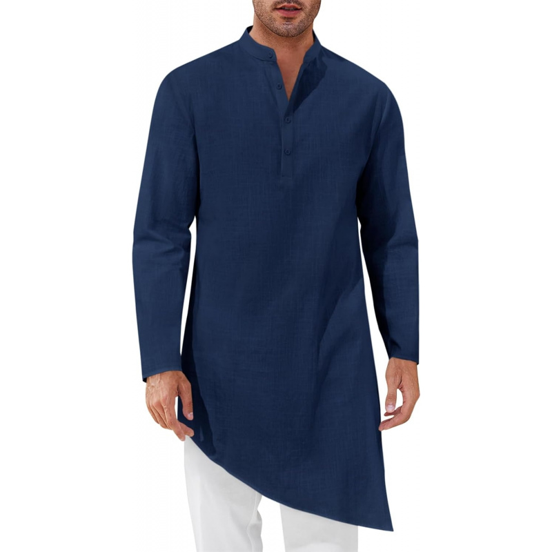 Mens Kaftan Robe Thobe Cotton  - огляд і ціна Kurta Men Cotton