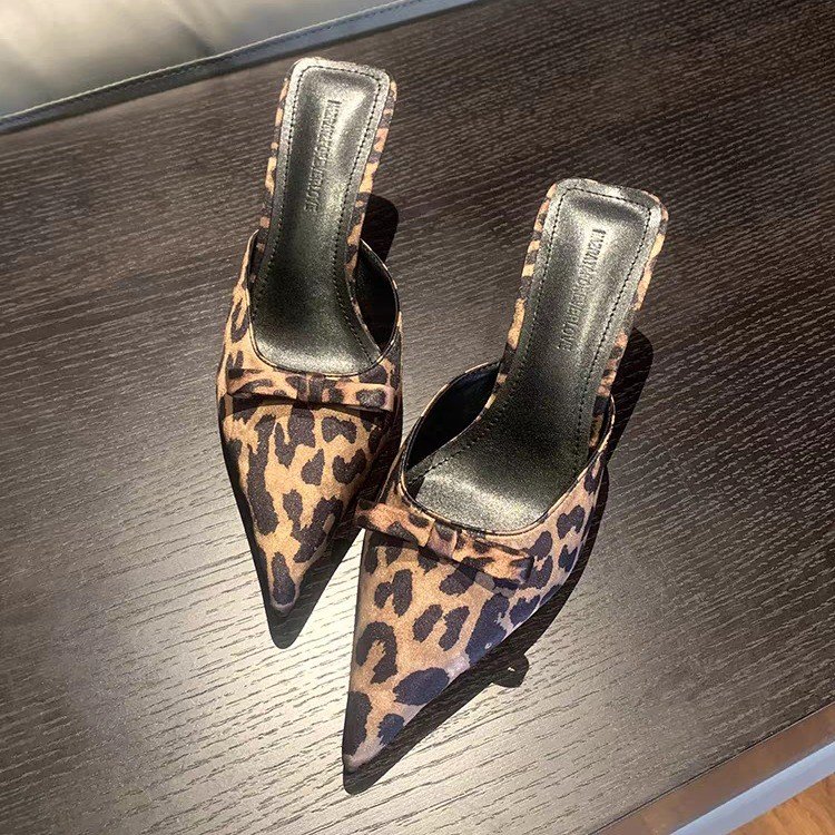 women's leopard-print pointed  - огляд і ціна Ethnic And Fashion