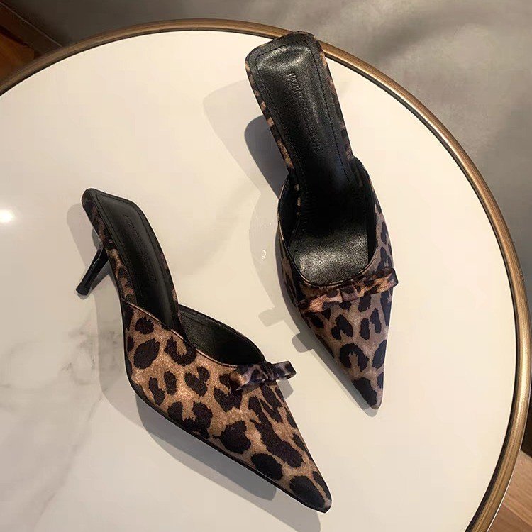 women's leopard-print pointed  - огляд і ціна Ethnic And Fashion