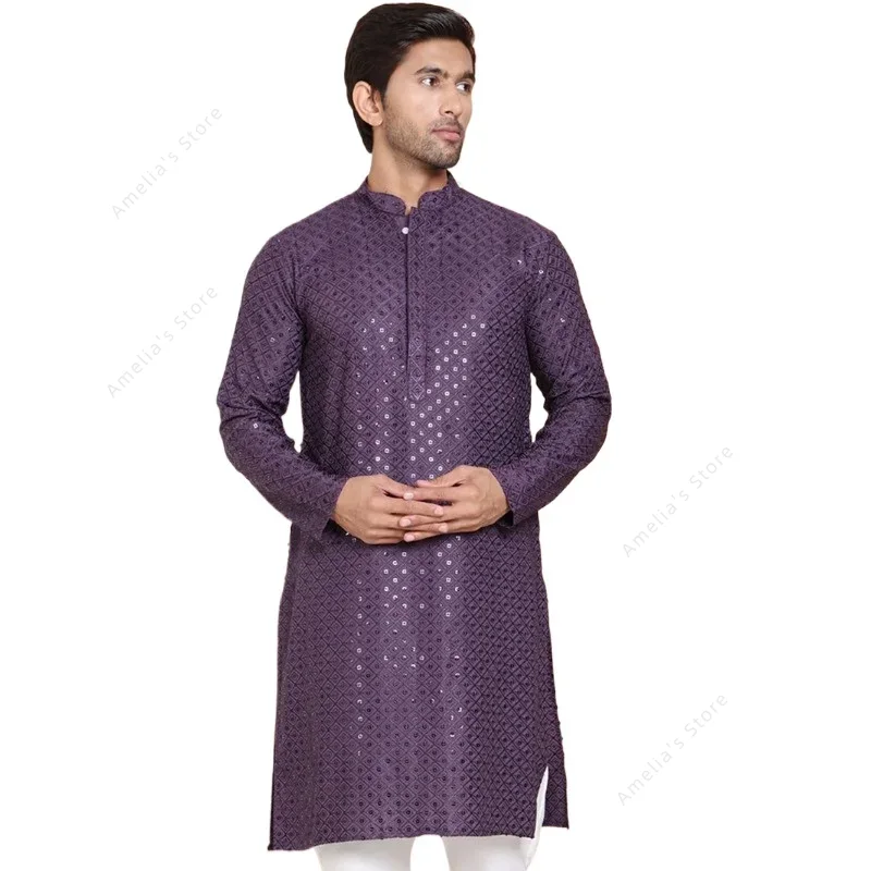 Indian Men's Kurta Tunic Cotto - огляд і ціна Kurta Men Cotton