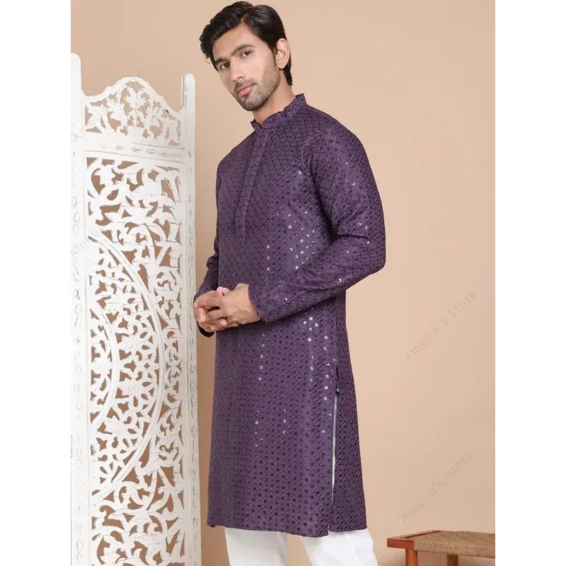 Indian Men's Kurta Tunic Cotto - огляд і ціна Kurta Men Cotton