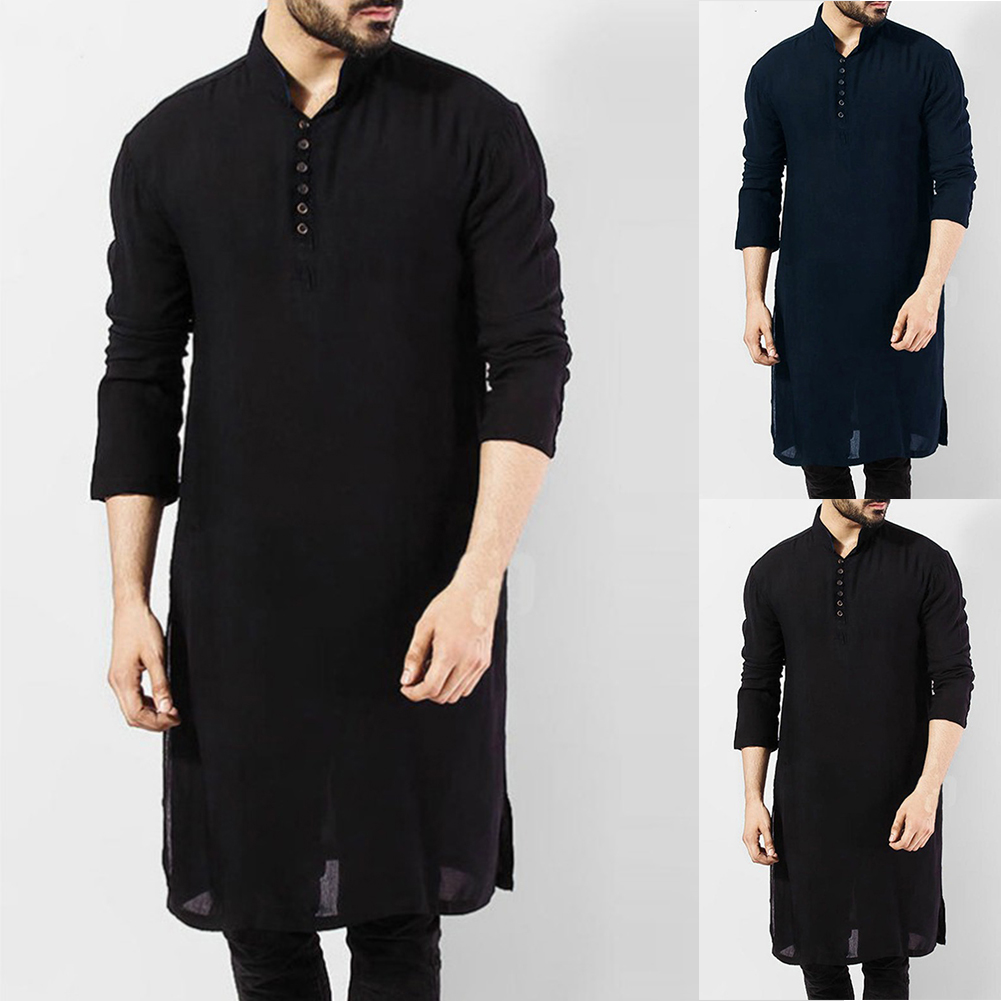 Mens Indian Traditional Kurta  - огляд і ціна Kurta Men Cotton