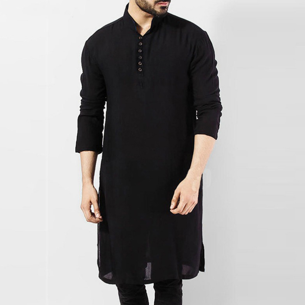 Mens Indian Traditional Kurta  - огляд і ціна Kurta Men Cotton
