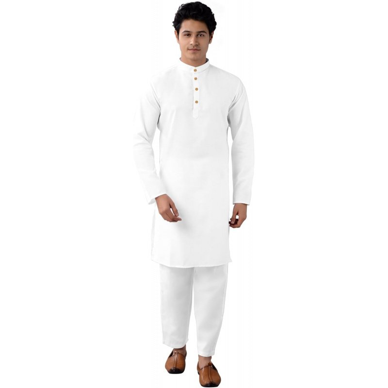 Men's Tunic Cotton Kurta Pajam - огляд і ціна Kurta Men Cotton