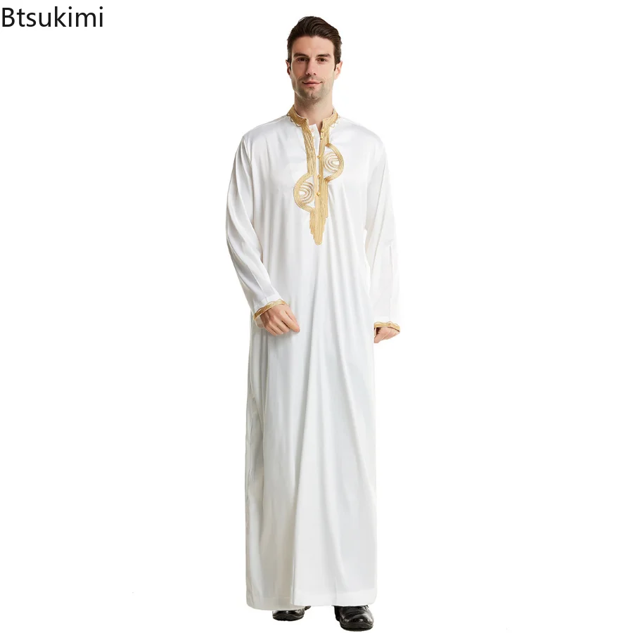 Muslim Men Clothing Kaftan Rob - огляд і ціна Kurta Men Cotton