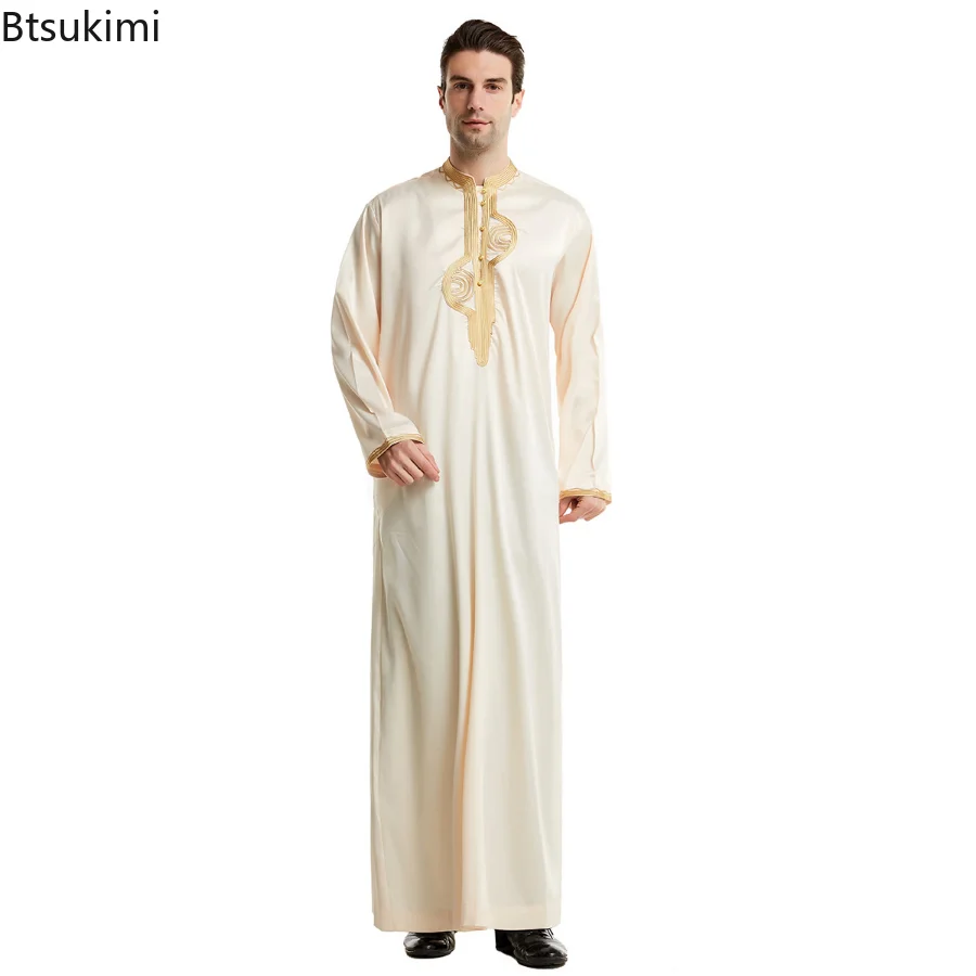 Muslim Men Clothing Kaftan Rob - огляд і ціна Kurta Men Cotton