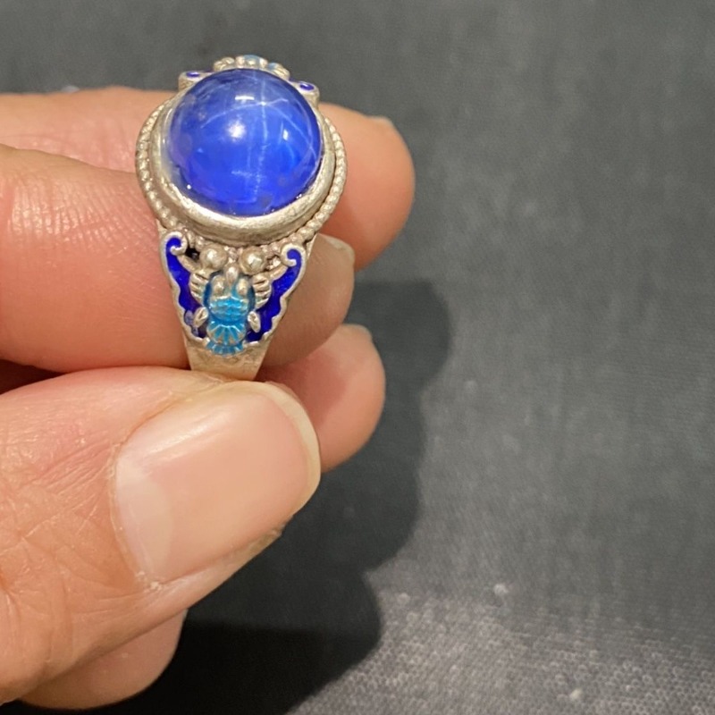 Ethnic Cloisonne Open Ring, Ex - огляд і ціна Ethnic Wear Fashion Designer