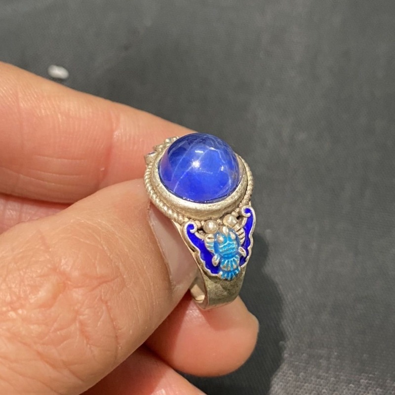 Ethnic Cloisonne Open Ring, Ex - огляд і ціна Ethnic Wear Fashion Designer