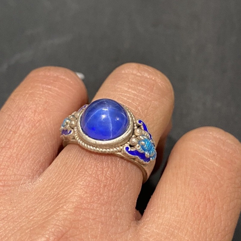 Ethnic Cloisonne Open Ring, Ex - огляд і ціна Ethnic Wear Fashion Designer