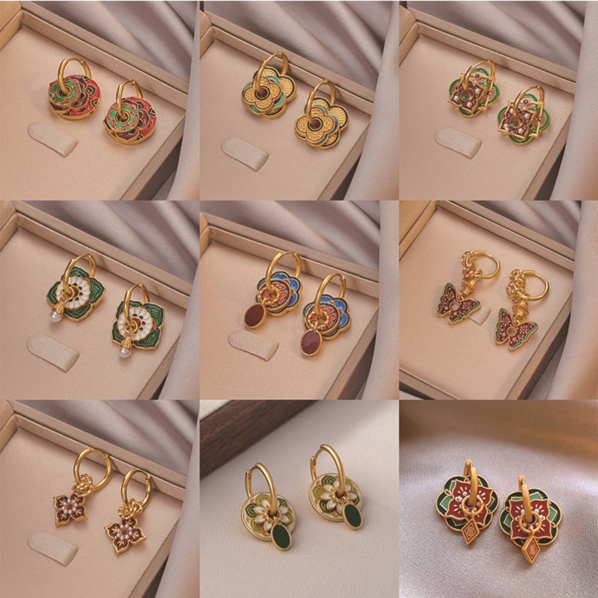 Ethnic Chinese Colorful Enamel - огляд і ціна Ethnic Fashion Way