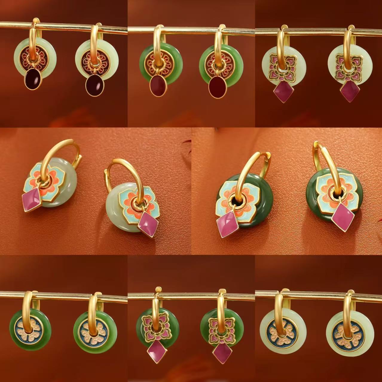 S925 New Chinese-style Earring - огляд і ціна Ethnic Fashion Way