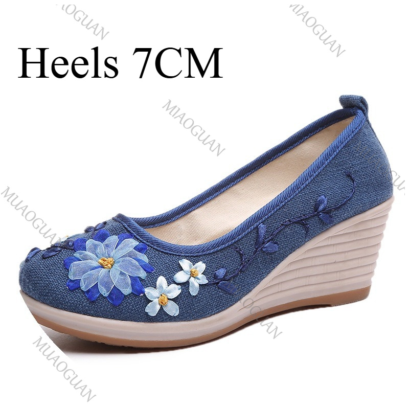 Embroidered Women Comfort Wedg - огляд і ціна Ethnic And Fashion