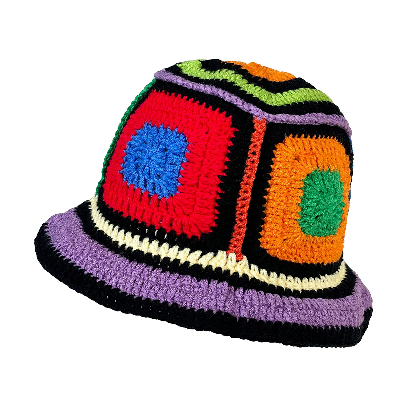 Purple-Edged Zuma Hat, Hand-Kn - огляд і ціна Ethnic Wear Fashion Designer