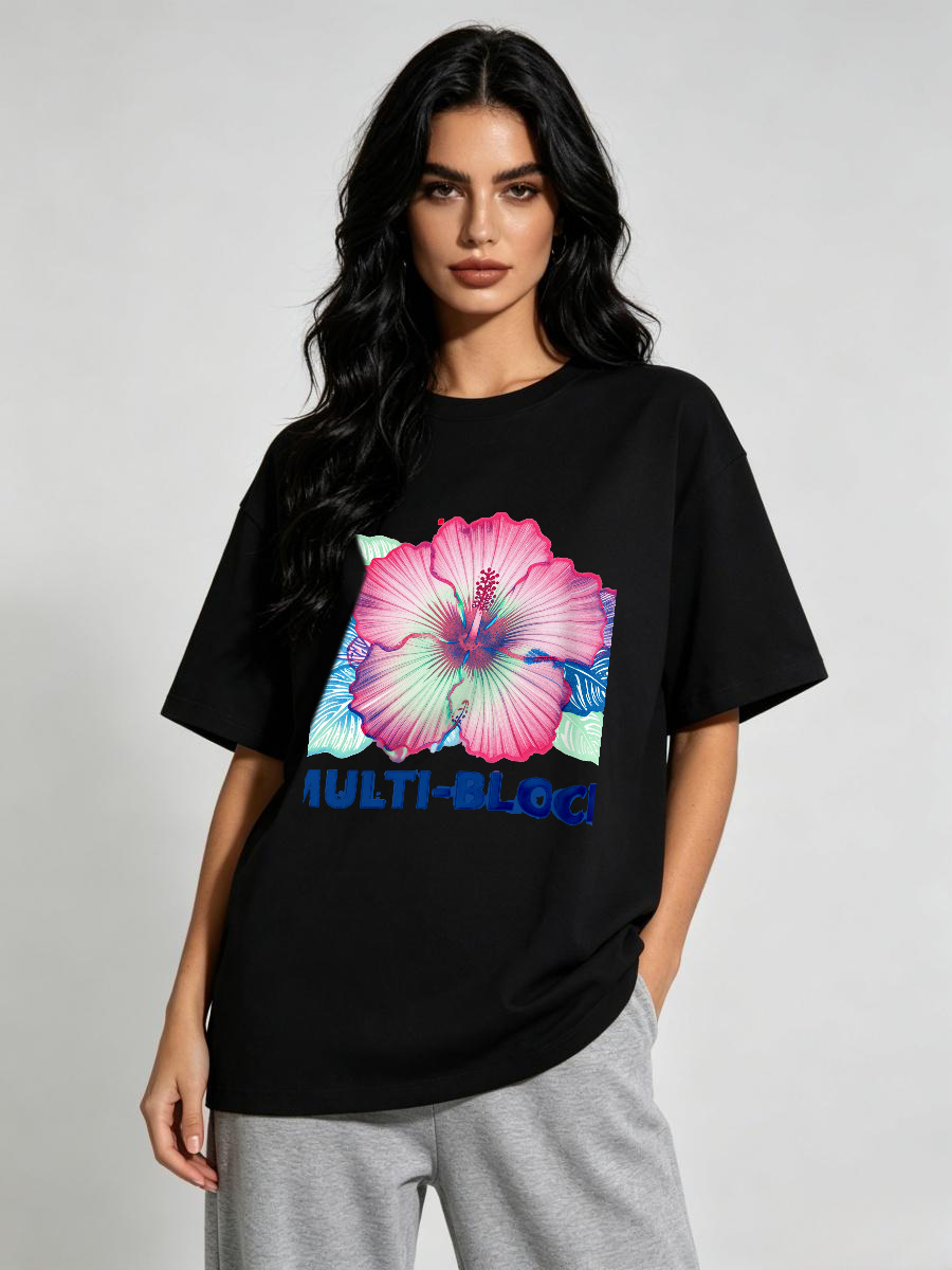 T Shirts Woman Block Print Han - огляд і ціна Ethnic Wear Fashion Designer