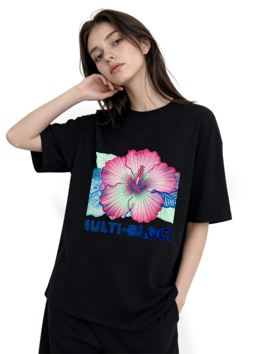 T Shirts Woman Block Print Han - огляд і ціна Ethnic Wear Fashion Designer