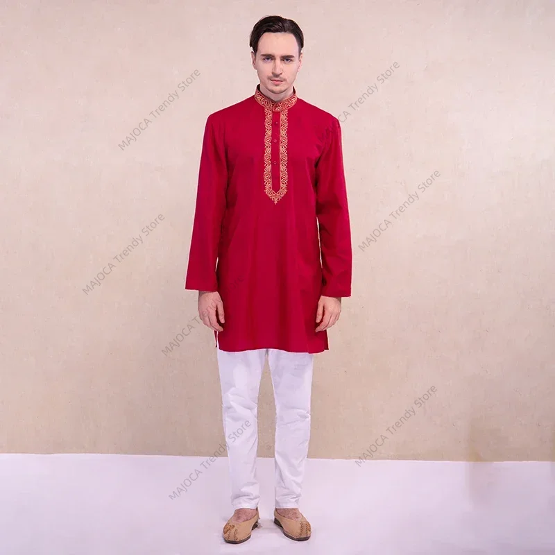 Indian Dress for Men Kurtas Sh - огляд і ціна Kurta Men Cotton