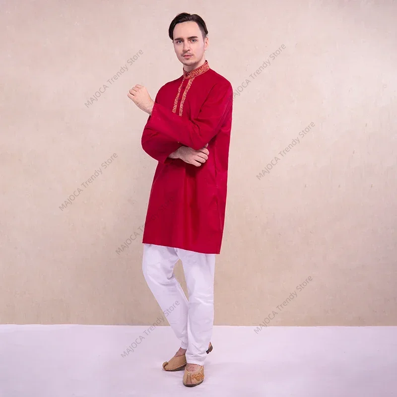 Indian Dress for Men Kurtas Sh - огляд і ціна Kurta Men Cotton