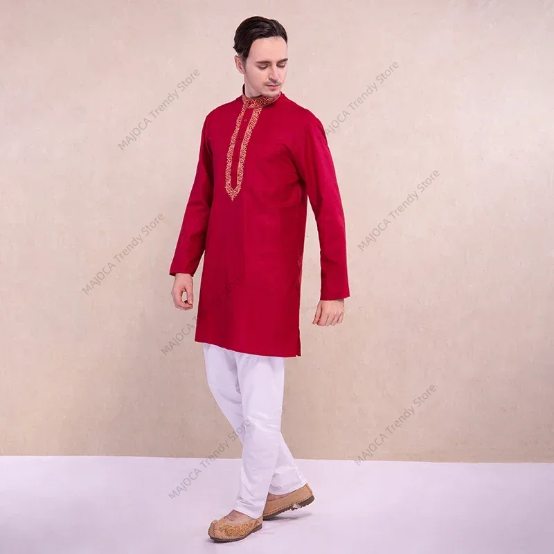 Indian Dress for Men Kurtas Sh - огляд і ціна Kurta Men Cotton