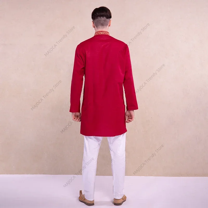 Indian Dress for Men Kurtas Sh - огляд і ціна Kurta Men Cotton