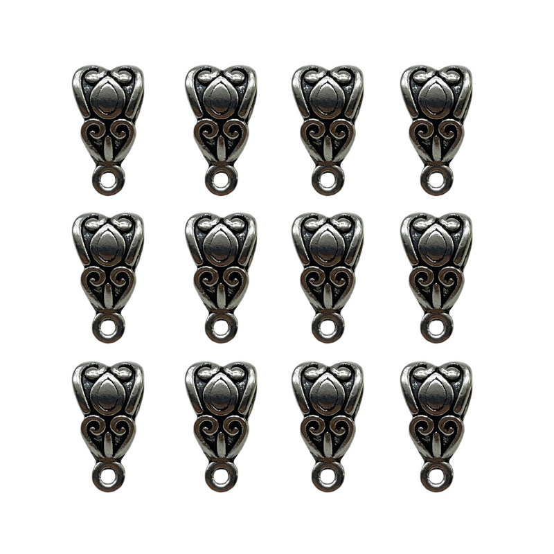 25pcs 7*13mm 2 Colours Retro S - огляд і ціна Ethnic Fashion Way