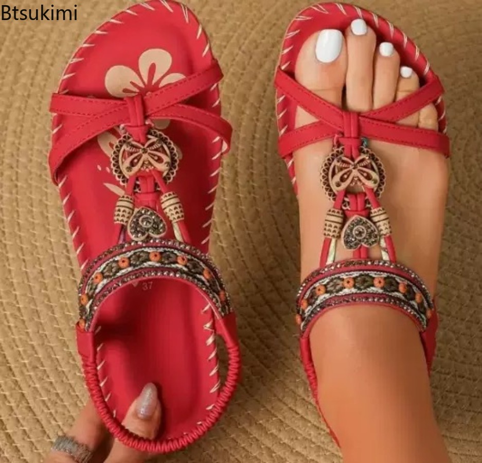 Women Bohemian Sandals Outdoor - огляд і ціна Ethnic And Fashion