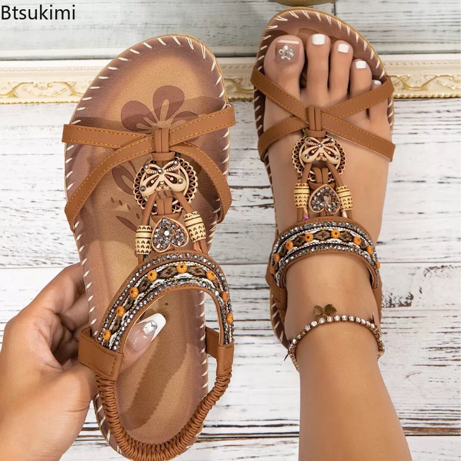 Women Bohemian Sandals Outdoor - огляд і ціна Ethnic And Fashion
