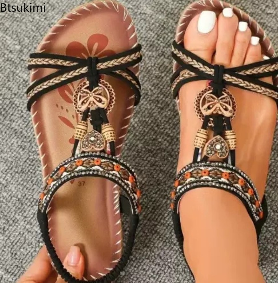 Women Bohemian Sandals Outdoor - огляд і ціна Ethnic And Fashion