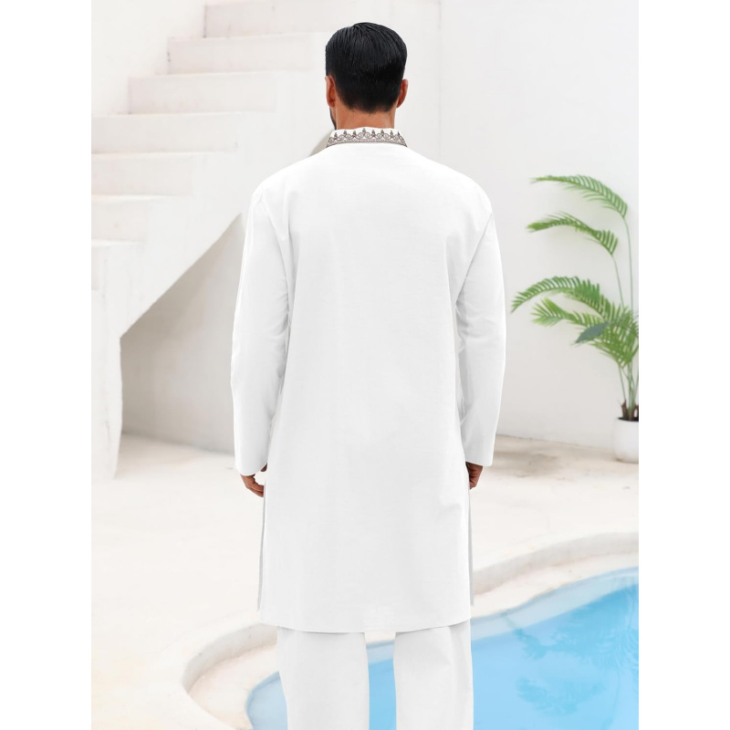 Mens Kaftan Thobe Cotton Henle - огляд і ціна Kurta Men Cotton