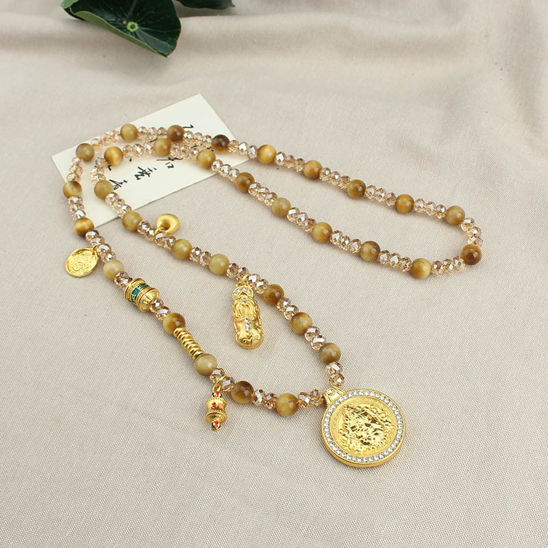 Golden Tiger's Eye Stone Beade - огляд і ціна Ethnic Fashion Way