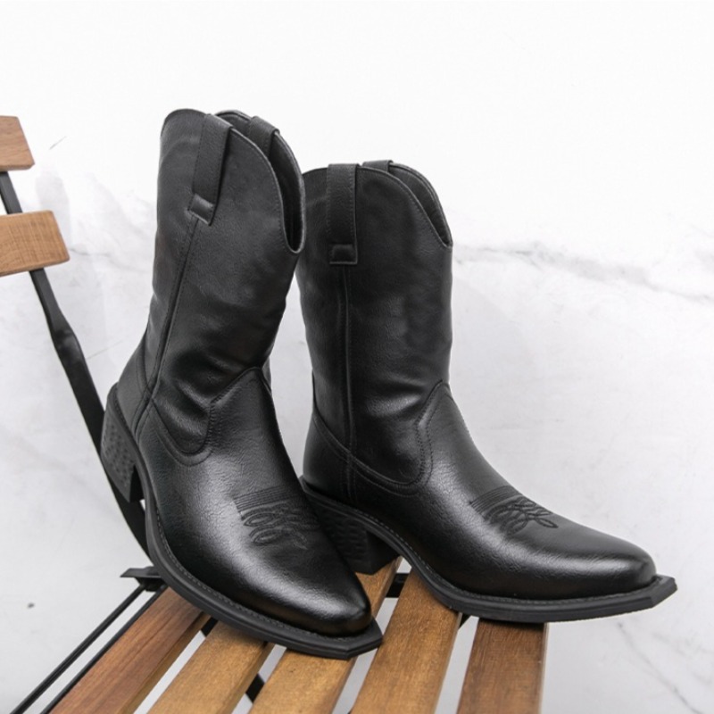 Men Boots Classic Embroidery W - огляд і ціна Ethnic And Fashion