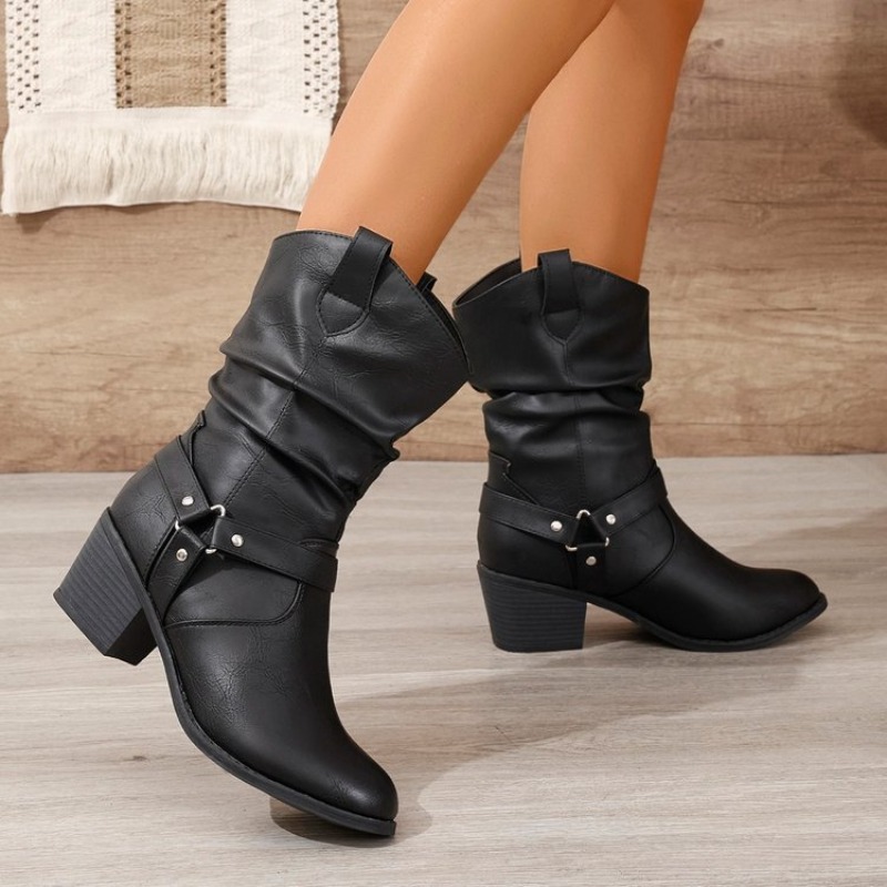 Womens Mid-Calf Boots Retro St - огляд і ціна Ethnic And Fashion