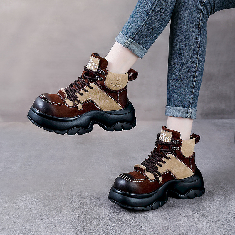 6cm Genuine Leather Wedge Fash - огляд і ціна Ethnic And Fashion