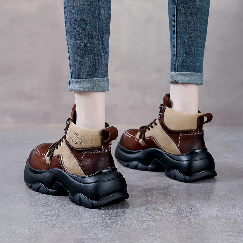 6cm Genuine Leather Wedge Fash - огляд і ціна Ethnic And Fashion
