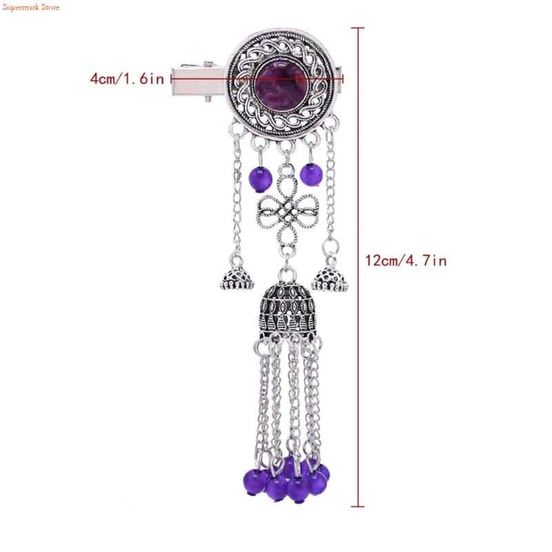 Q5WE Elegant Ethnic Hair Clip  - огляд і ціна Ethnic Wear Fashion Designer